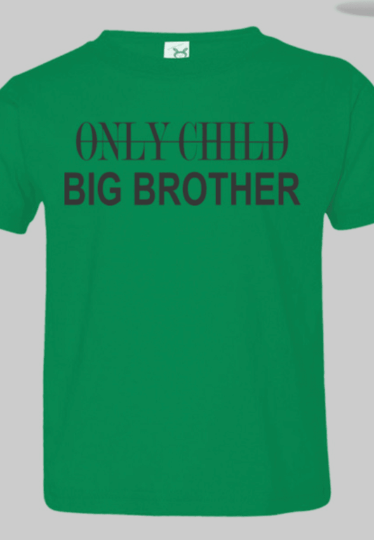 Green Big Brother pregnancy announcement tshirt